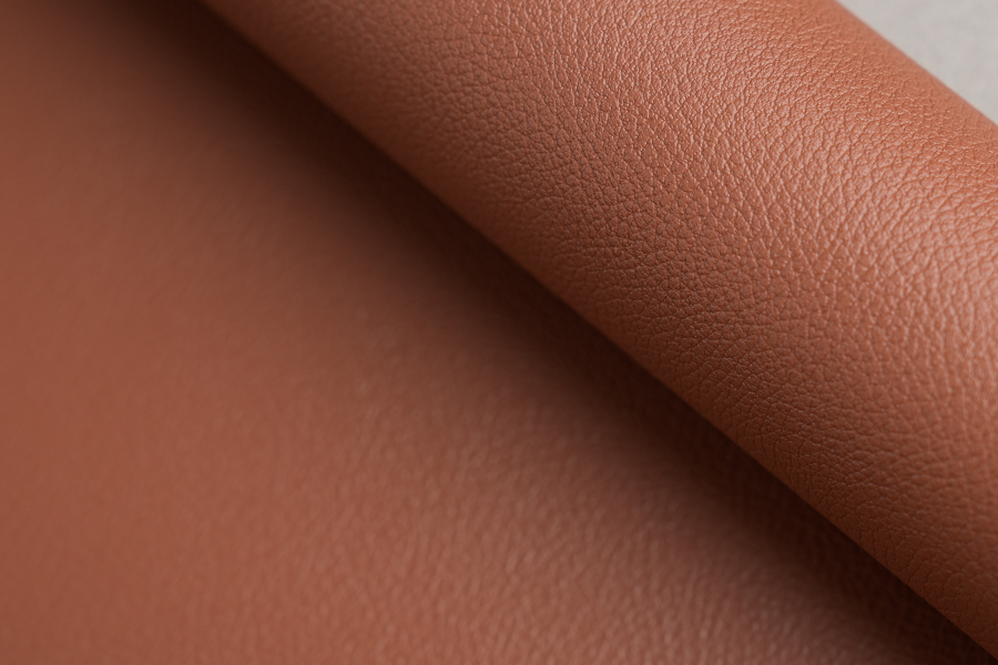 Dark Faux Leather Texture PVC Dekorasyon na Pelikulang